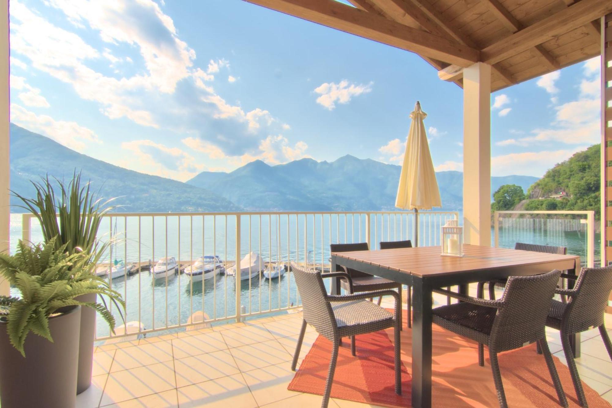 Maccagno Golfo Gabella Lake Resort الغرفة الصورة